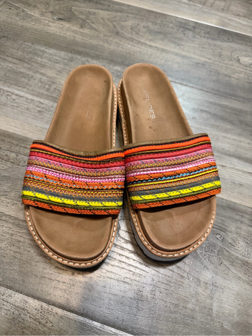 J Slide Sandals – Multicolor Women’s Slides